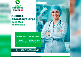 SKIDKA operatsiyalarga Ibrat Med klinikasida – sog‘lik orqali tejamkorlik!